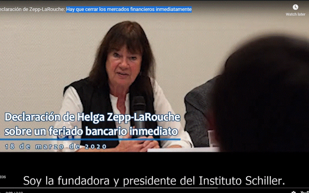 Hay que cerrar los mercados financieros inmediatamente
