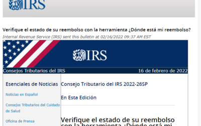 Verifique el estado de su reembolso